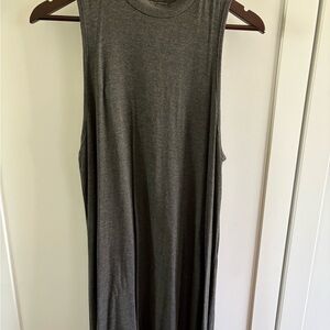 Sleeveless Gray Dress